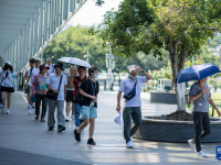 浙江杭州出現(xiàn)持續(xù)高溫天氣
